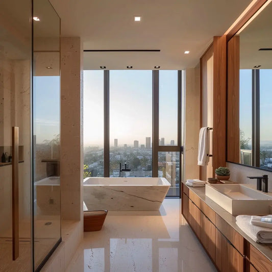 Bathroom modern design - Modern Luxury by Kitchen and Cabinets