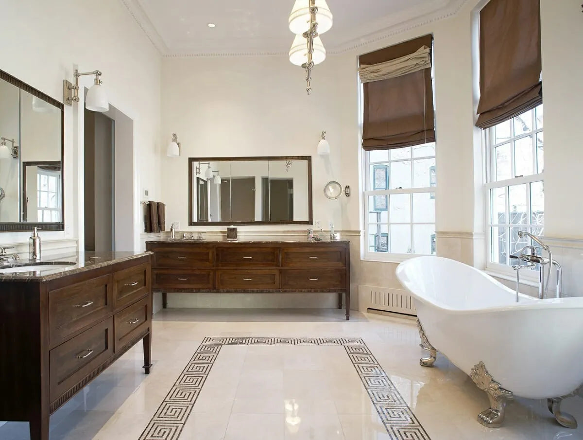 Bathroom traditional 1 - Heritage Haven by Kitchen and Cabinets