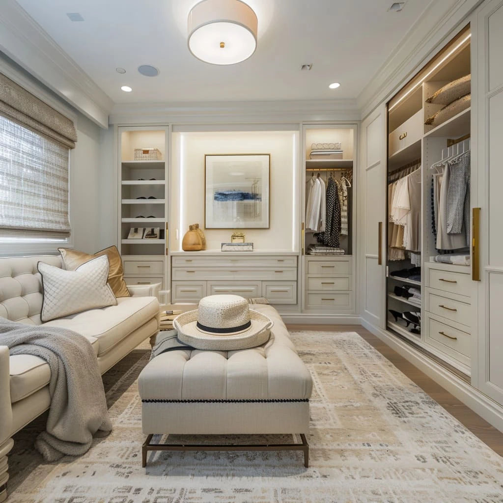 Classic Closet - Graceful Storage by Kitchen and Cabinets