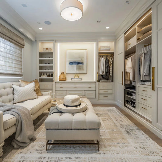 Classic Closet - Graceful Storage by Kitchen and Cabinets
