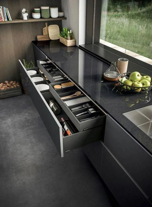 Elegant Storage - Custom Cabinet by Kitchen and Cabinets
