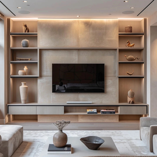 Elevated Organization - Wall unit by Kitchen and Cabinets