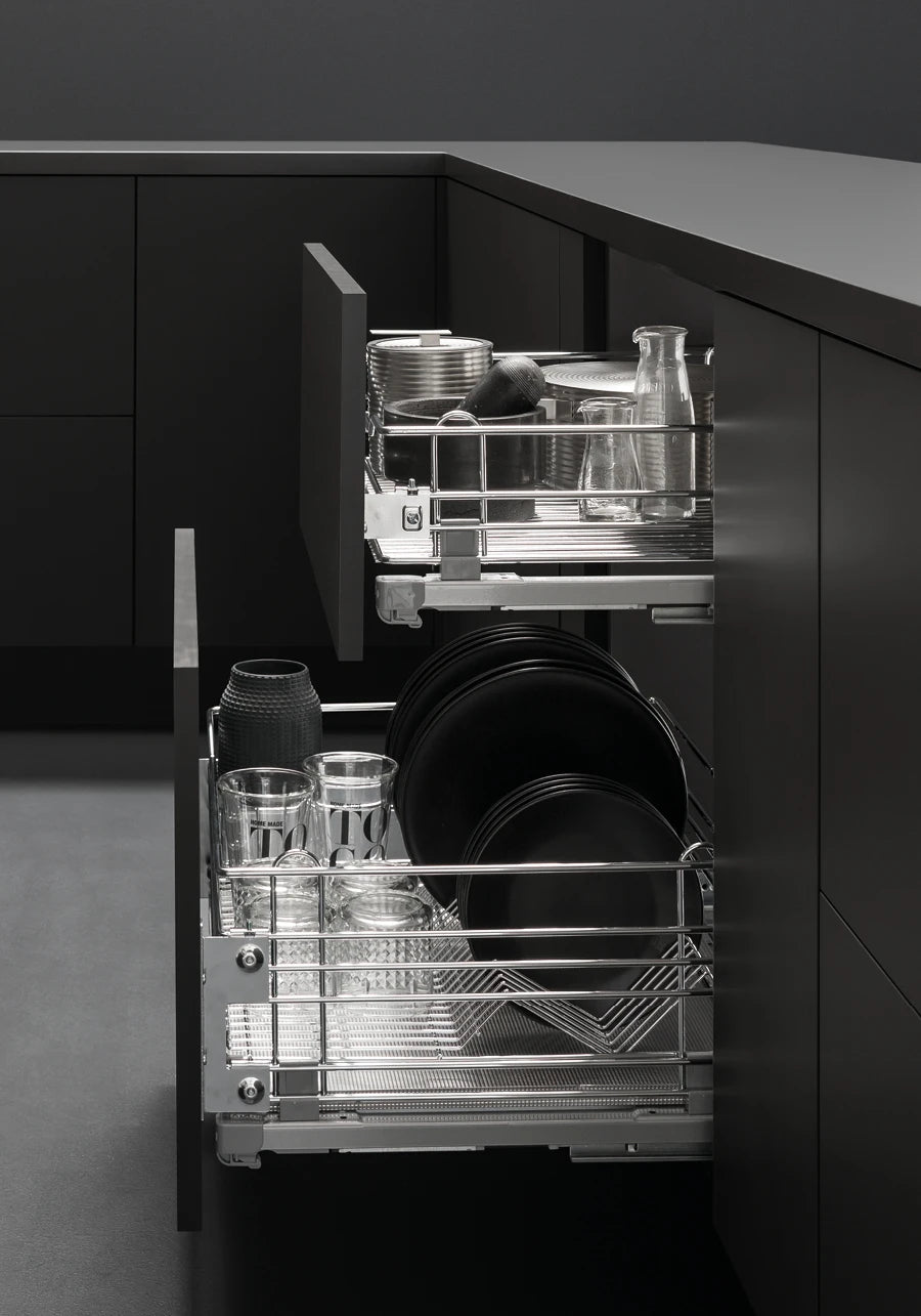 Functional Elegance - Cabinets mechanisms by Kitchen and Cabinets